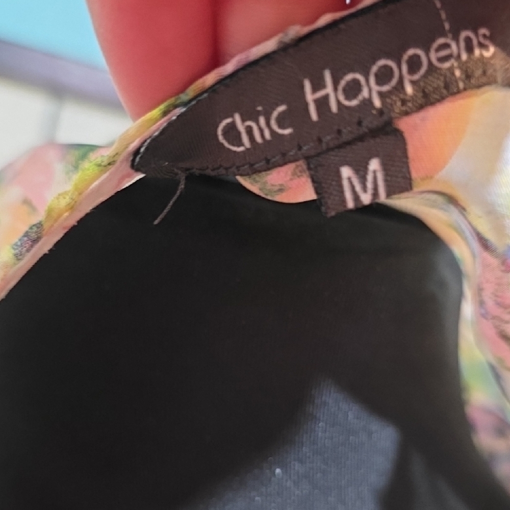 Chic Happens Multicolor Open Cardigan - Picture 2 of 7